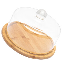 1 Brotplatte Gebäckplatte Mit Glasdeckel