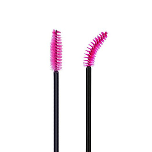 100Stk Einweg Wimperntusche Applikator Set Rosérot