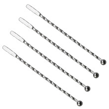 4 304 Cocktail Rührstäbchen Spiral Für Getränke