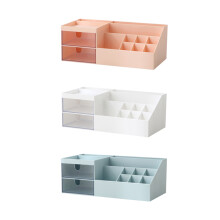 Desktop Box Mit Fächern Platzsparend Organizer Weiß