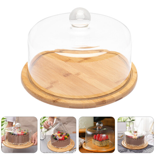 1 Brotplatte Gebäckplatte Mit Glasdeckel 2