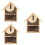 3 Piezas Casa De De Madera Colgante Para Abejas 8