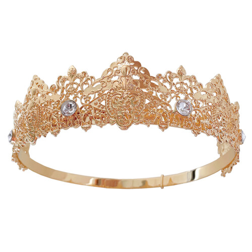 Universele Kroon Haarversiering Tiara Haarsieraad