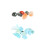 2 pack natural crystal stones for aquarium vase flowerpot amazonstone 7