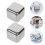 4pcs reusable stainless steel whiskey chilling stones 11