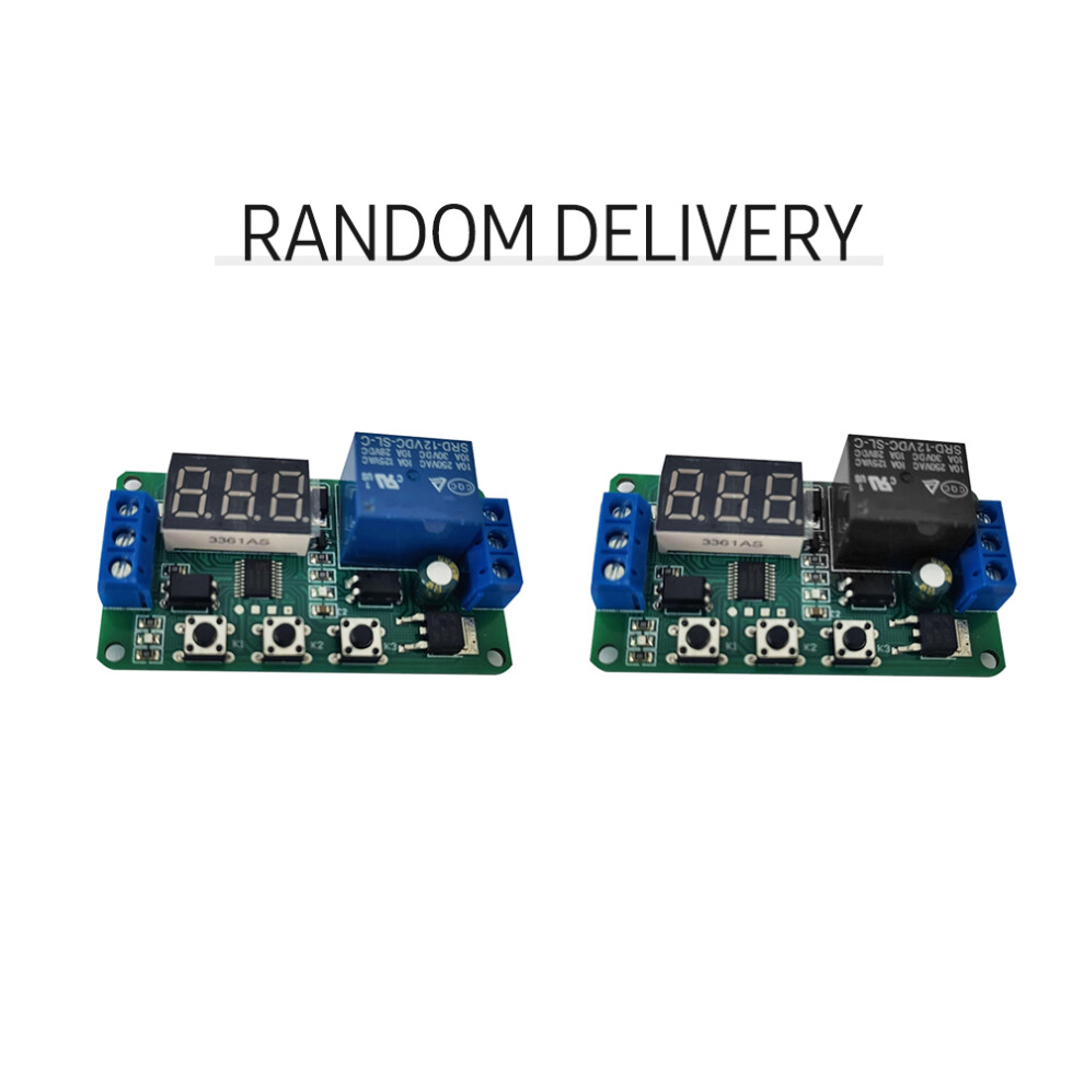 12V Led Digital Delay Timer Control Switch Relay Module 610830958190