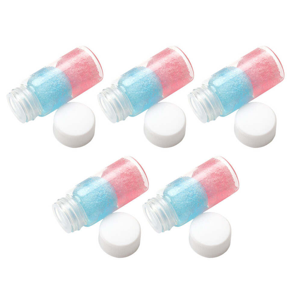 Solustre 5Pcs 30Ml Grafting Lash Tweezer Cleansing Fluid Eyelash Glue Remover