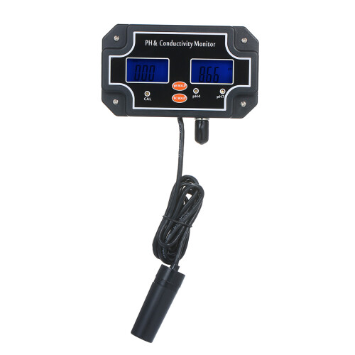 Wasserqualitätsmesser pH/EC Wasserdicht Dual-Display US 2