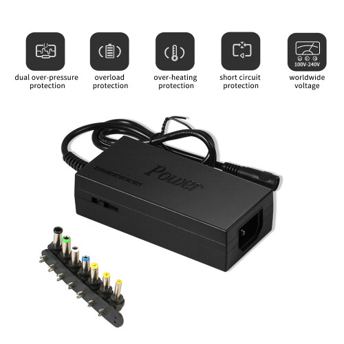 96W Universal-Laptop-Netzteil US-Stecker 12-24V einstellbar 2
