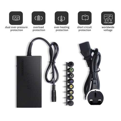 96W Universal-Laptop-Netzteil UK-Stecker 12-24V einstellbar 2