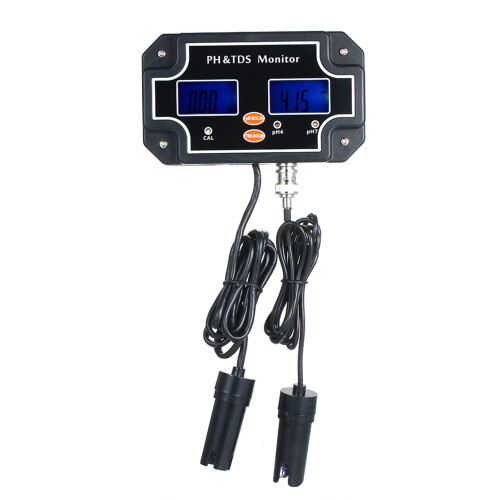 2-in-1-Wasserqualitätstester pH/TDS wasserdicht mit EU-Stecker 1