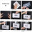 Automatisches Zahnpastaspender-Set mit 4 Tassenhalter Grau 5