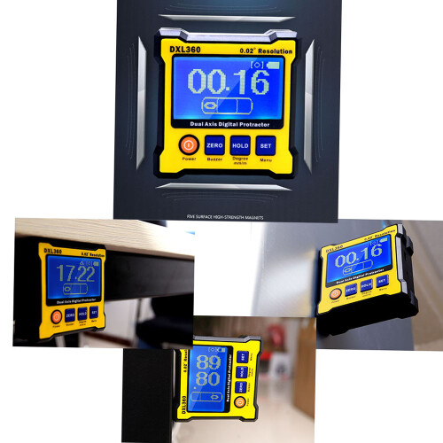 DXL360 Digitaler Winkelmesser mit 5-seitigem Magnetfuß 2