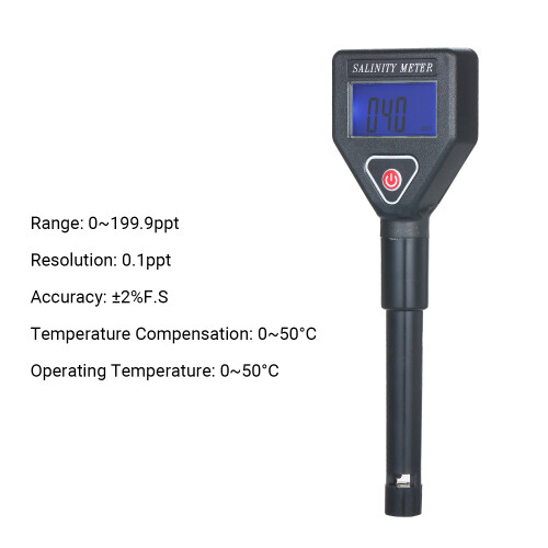Seawater Salinity Refractometer Portable ATC 2