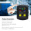 Palm-size Electrostatic Detector 100V~20KV ESD Tester 5