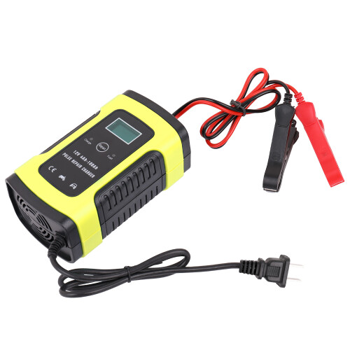 12V 6A Akku-Ladegerät intelligent mit LCD 1