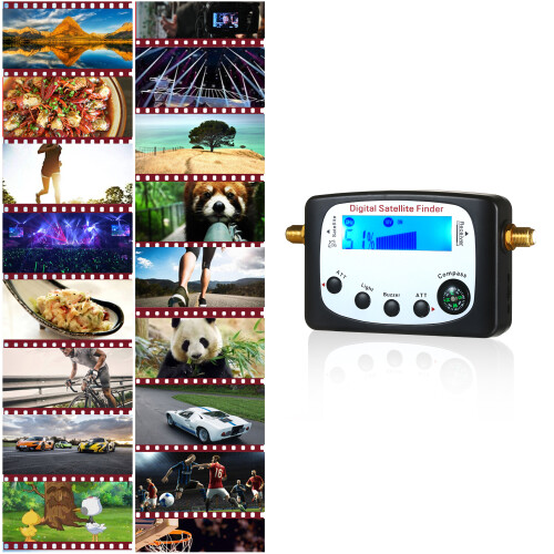 Satellitenfinder SF-9509 mit LCD & Kompass 2