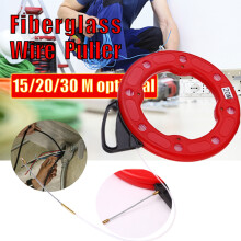 20M Fiberglass Fish Tape Reel Puller with Case