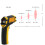 Mini-Digital-Infrarot-Thermometer 50-390C LCD 5