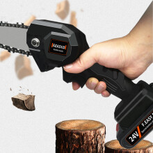 24V Akku-Mini-Kettensäge wiederaufladbar elektrisch