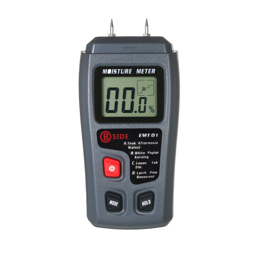 Holzfeuchtemesser 4 Modi Stift-Pin Hygrometer LCD 2