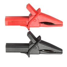 HT18A Krokodilklemmen DSO3064 2Stk Rot Schwarz