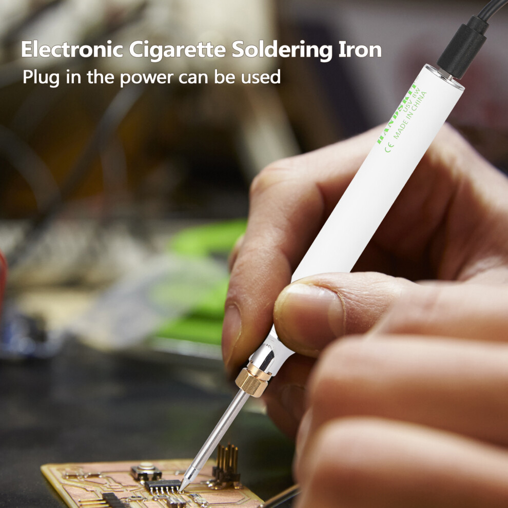Mini Electric Iron Heating Tips Replaceable Only