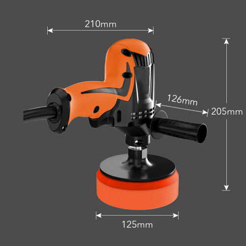 980W Multifunctional Adjustable Speed Car Polisher 6 Gears 2