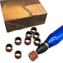 252 PCS Sanding Drum Kit Nail Drill Bits Rotary Tool Accessories