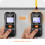 MAKA MK09 tragbarer LCD-Infrarot-Metalldetektor 5