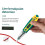 ANENG AC/DC 12-250V Digitaler Spannungstest-Stift LED 5