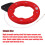 20M Fiberglass Fish Tape Reel Puller with Case 3