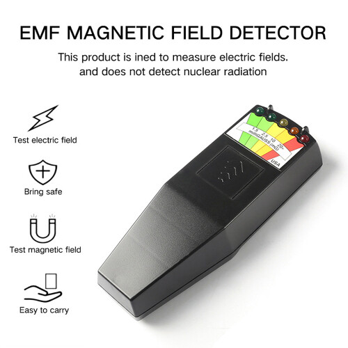 Tragbares EMF-Messgerät Strahlungsdetektor 5 LED 2