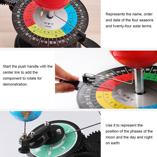 DIY-Solarsystem-Modell Erde Mond Planetarium Wissenschaft 2