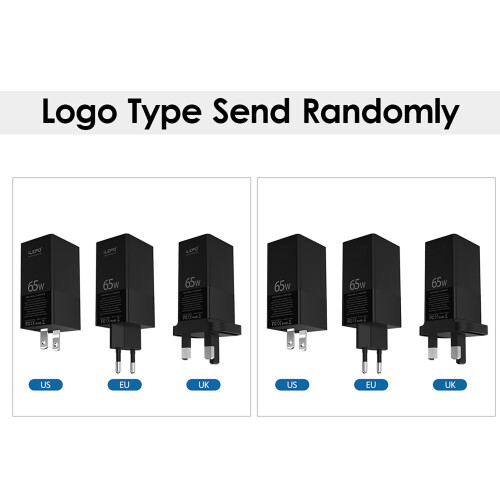 65W USB-C PD-Ladegerät 3-Port Schnellladegerät