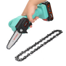 133mm Mini Portable 65#Mn Chainsaw Chain 28E-14T for Wood Cutting