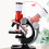 1200X Microscope Toys Primary Science Experiment Kit 4