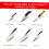 Electric Knife Sharpener Automatic for Kitchen Scissors 3