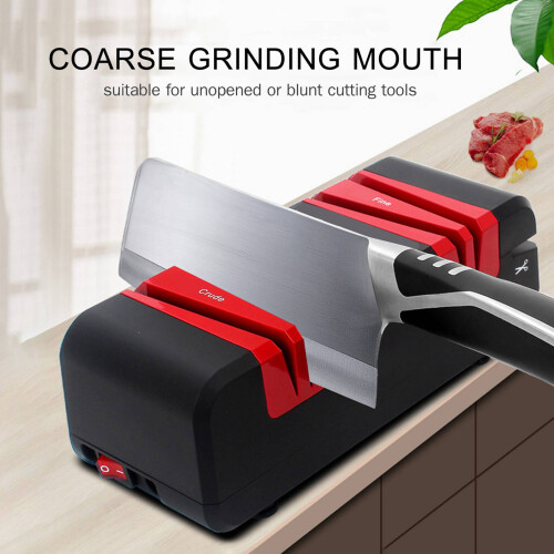 Electric Knife Sharpener Automatic for Kitchen Scissors 2
