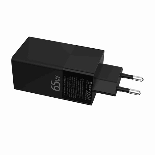 65W USB-C PD-Ladegerät 3-Port Schnellladegerät 1