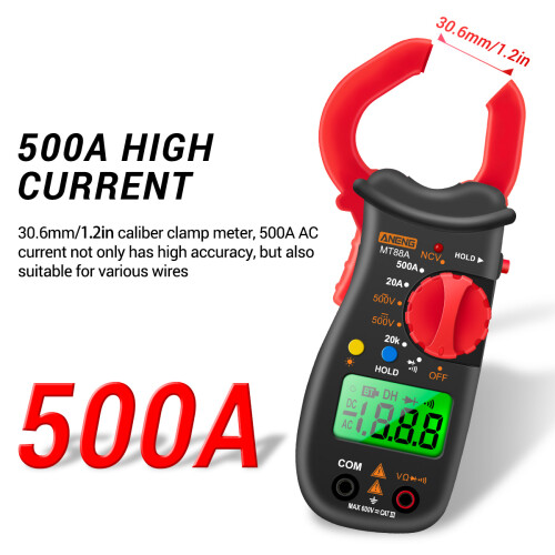 ANENG MT88A Clamp-Meter 1999 Zähler Auto-Bereich 2