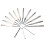 15Pcs Stainless Steel Lock Pick Set with Wrench Key Extractor 3