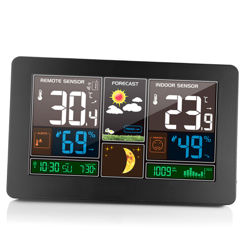 Drahtlose Wetterstation LCD Thermometer Hygrometer 2