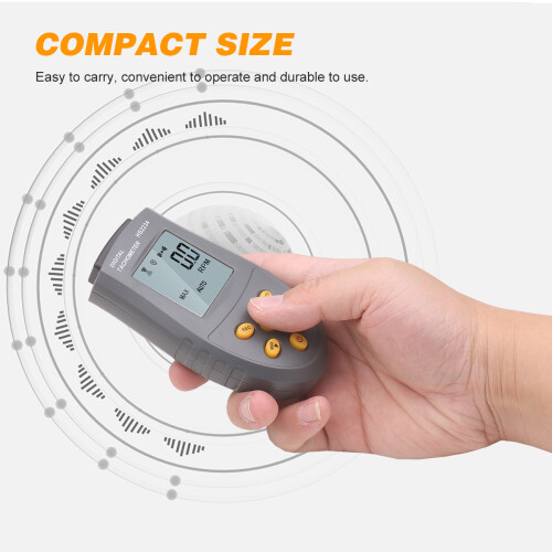 Tragbares Digital-Tachometer Laser-Geschwindigkeitsmesser 2