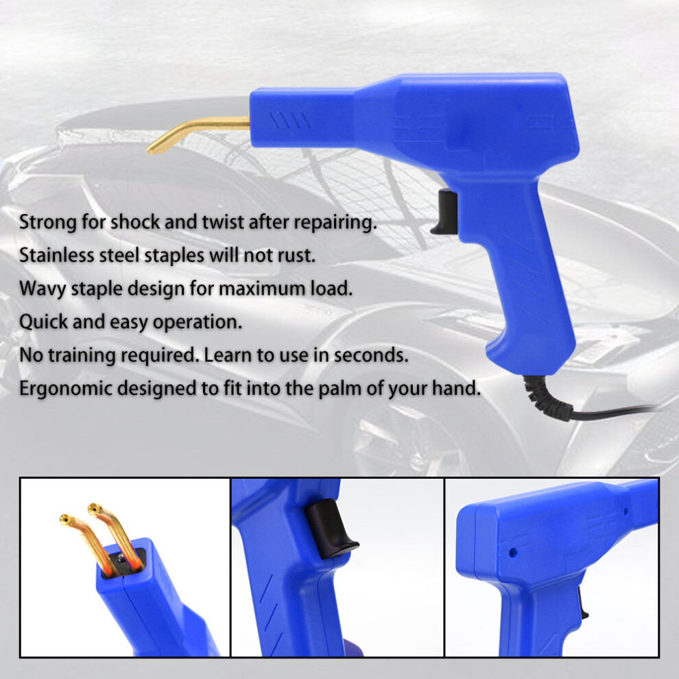 Plastic Welding Hot Stapler Machine Pvc Car Bumper Repair Tool 610830904418