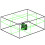 3D Level Machine 360 Rotatable 1/4in Screw 12 Lines 3