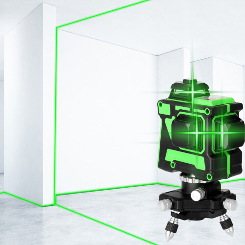 3D Level Machine 360 Rotatable 1/4in Screw 12 Lines 1