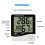 Digitales Hygrometer-Thermometer mit LCD-Hintergrundlicht 2