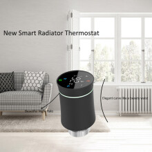 Tuya Zigbee TRV Thermostatic Valve LED Smart Controller