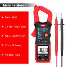 TASI TA8315E Digital-Klemmmessgerät True RMS Mini